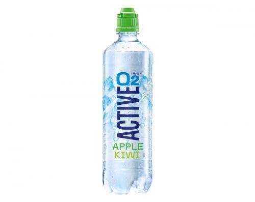 Active O2, okus jabolko - kivi, voda z dodanim naravnim kisikom, 750ml