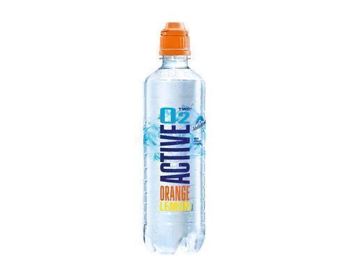 Active O2, okus pomaranča - limona, voda z dodanim naravnim kisikom, 500ml