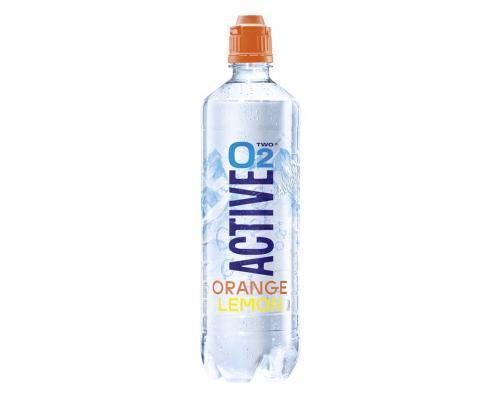 Active O2, okus pomaranča - limona, voda z dodanim naravnim kisikom, 750ml