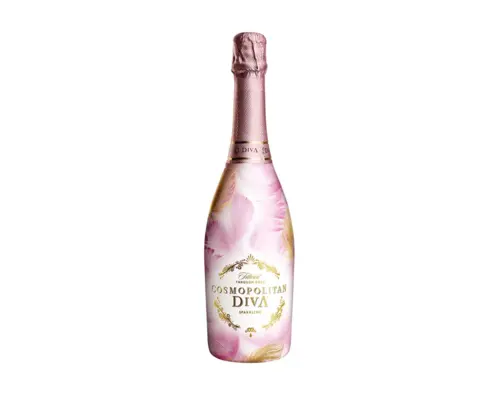 Cosmopolitan Diva Original Peach alkoholna peneča pijača, v steklenici, 750ml