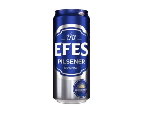 Efes pivo, v pločevinki, 500ml