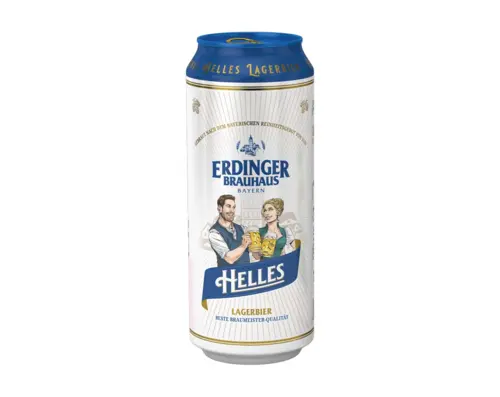 Erdinger Helles pivo, v pločevinki, 500ml