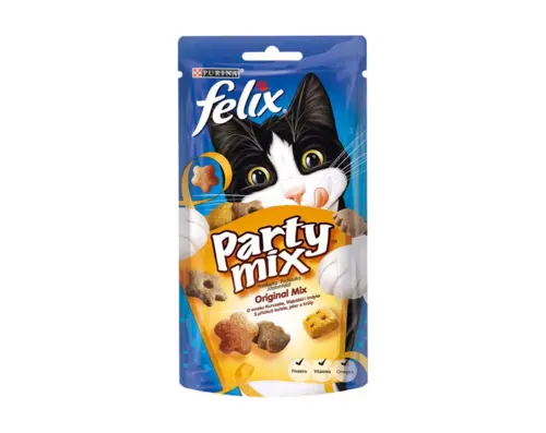 Felix Party Mix - priboljški za mačke, 60g