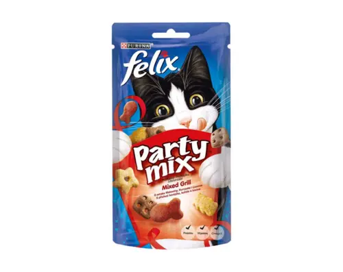Felix Party Mix - priboljški za mačke, 60g