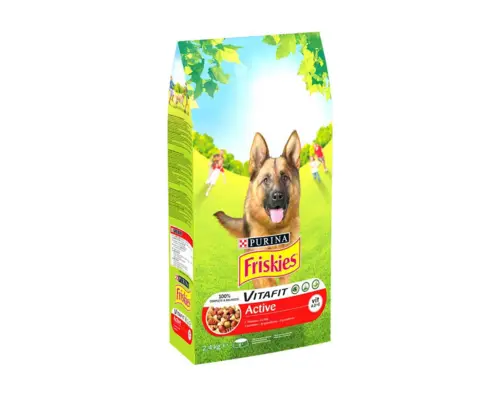 Friskies Active - suha hrana za odrasle pse, 2,4kg