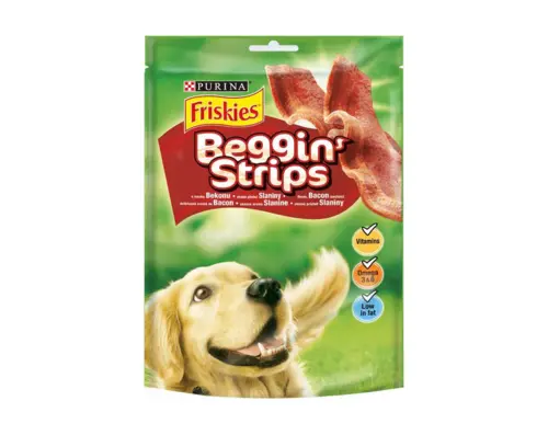 Friskies Beggin Strips - priboljšek za pse, 120g