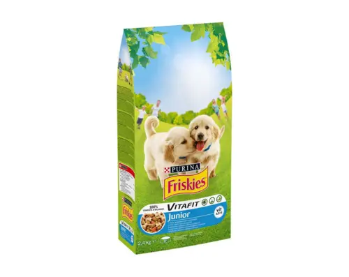 Friskies Junior - suha hrana za pasje mladiče, 2,4kg