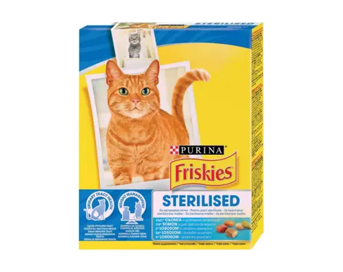Friskies Sterilised - suha hrana za sterilizirane mačke, 300g