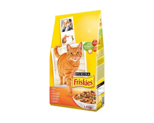 Friskies suha hrana za odrasle mačke, 1,5kg