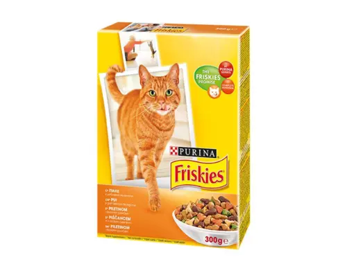 Friskies suha hrana za odrasle mačke, 300g
