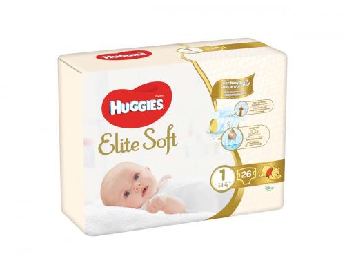 HUGGIES Elite Soft (1) 26/1 plenice