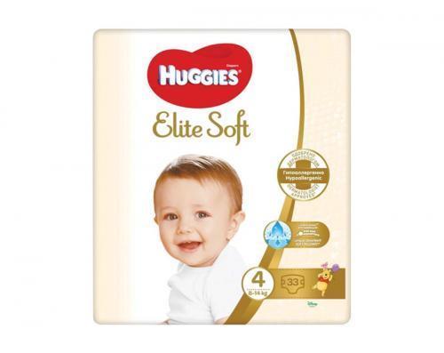 Huggies Elite Soft (4) Jumbo 33/1