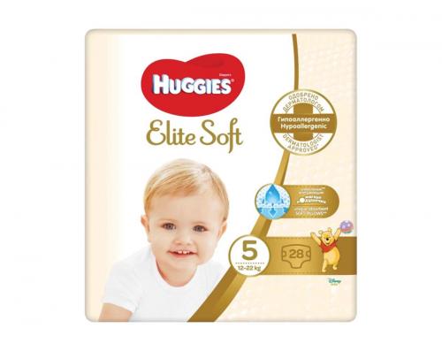 Huggies Elite Soft (5) Jumbo 28/1
