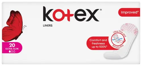 KOTEX Ultraslim 20/1 dnevni vložki