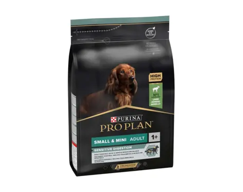 PRO PLAN small&mini Adult Sensitive Digestion, jagnjetina, 3kg
