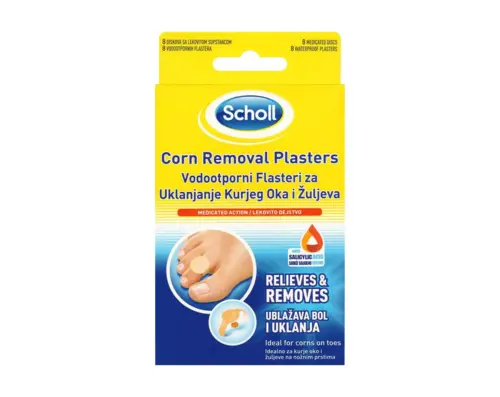 Scholl Aid Corn obliži za odstranjevanje kurjih očes