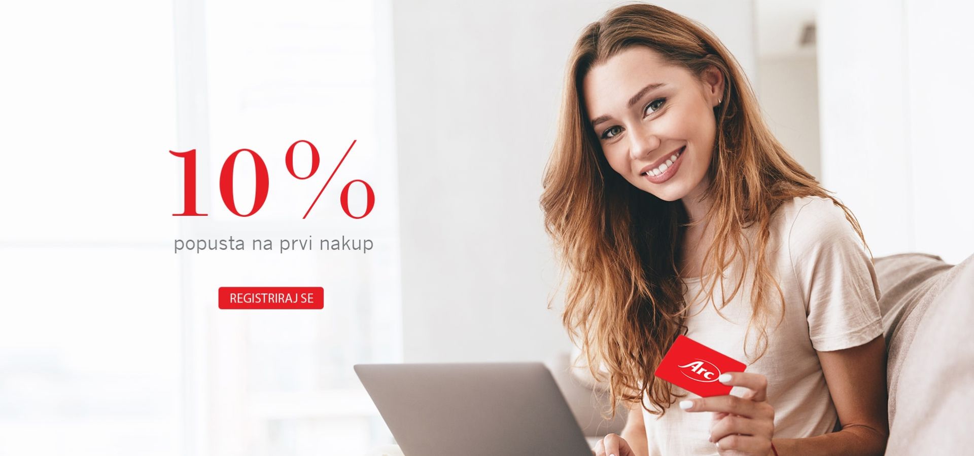 10% popusta na prvi nakup